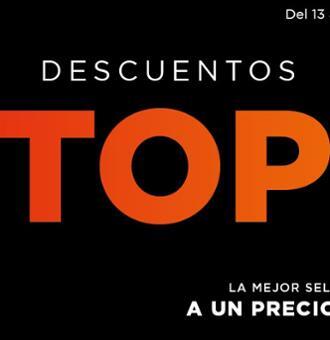 El Corte Inglés lanza “Descuentos TOP” con hasta un -40% en una gran selección de marcas, en tienda, web y app