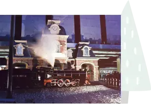 1979, Estación y máquina de tren en Cortylandia