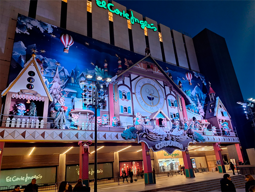 El Corte Inglés estrena “La ciudad del Tiempo”, el nuevo espectáculo de Cortylandia, en Preciados