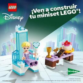 ¡Ven a construir tu miniset LEGO! Disney