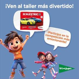 ¡Ven al taller más divertido! ¡Participa en la competición más emocionante! El Corte Inglés