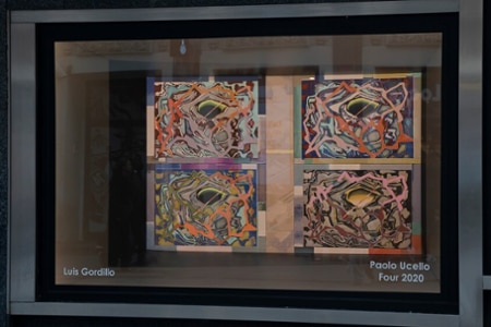 Paolo Ucello four 2020, obra de Luis Gordillo