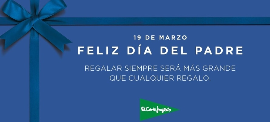 El Corte Inglés lanza su campaña del Día del Padre con una amplia propuesta de regalos