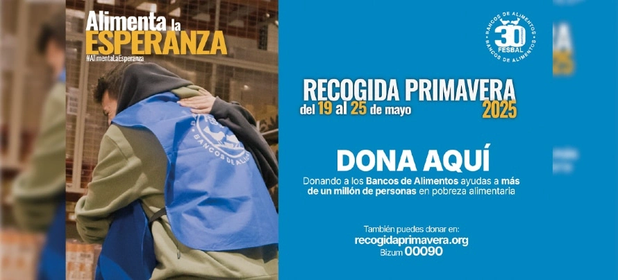 El Corte Inglés participa en la “Recogida Primavera 2025” en colaboración con los Bancos de Alimentos