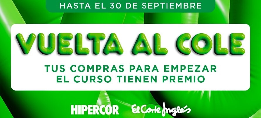 El Corte Inglés estrena “¡Quiero volver al cole ya!”, con un spot al más puro estilo de musical