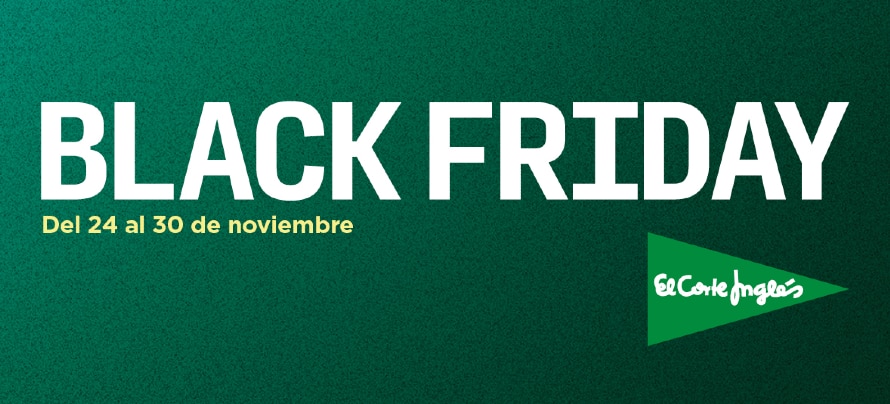El Corte Inglés inicia su campaña de Black Friday con descuentos de hasta el 40%