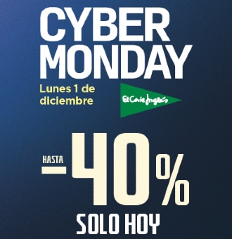 El Corte Inglés celebra hoy el Cyber Monday con descuentos de hasta el 40% sólo en app y web
