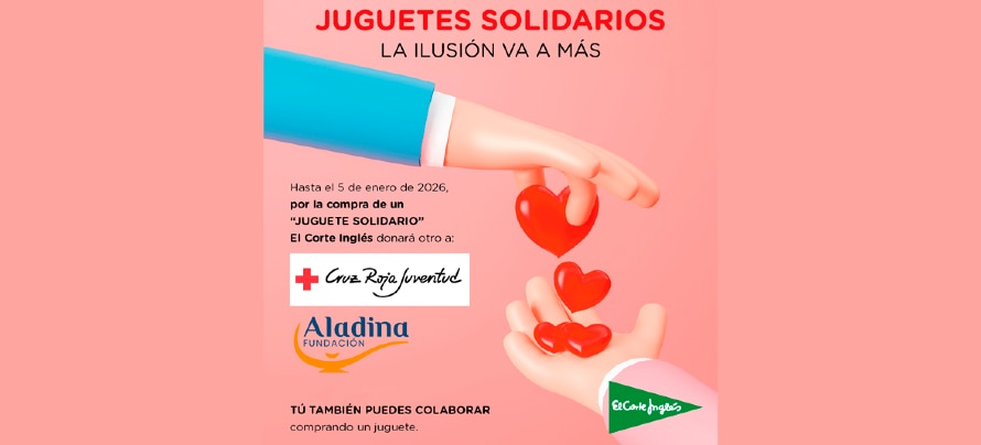 El Corte Inglés lanza “Juguetes Solidarios” para que la ilusión llegue a todos los niños
