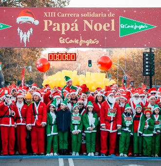 11.000 Papás, Mamás Noeles y Elfos volverán a llenar las calles de Madrid