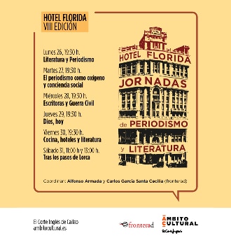 Ámbito Cultural de El Corte Inglés celebra la VIII edición de las jornadas del Hotel Florida