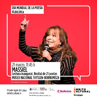 El Corte Inglés celebra el Día de la Poesía con recitales de poetas en enclaves culturales de Madrid