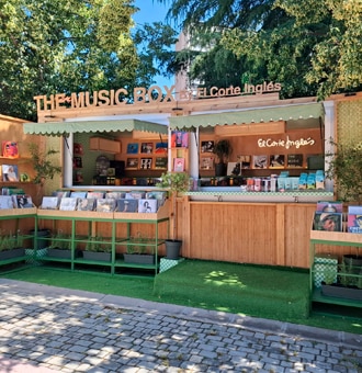 El Corte Inglés renueva The Music Box, la pop-up exclusiva del festival Noches del Botánico