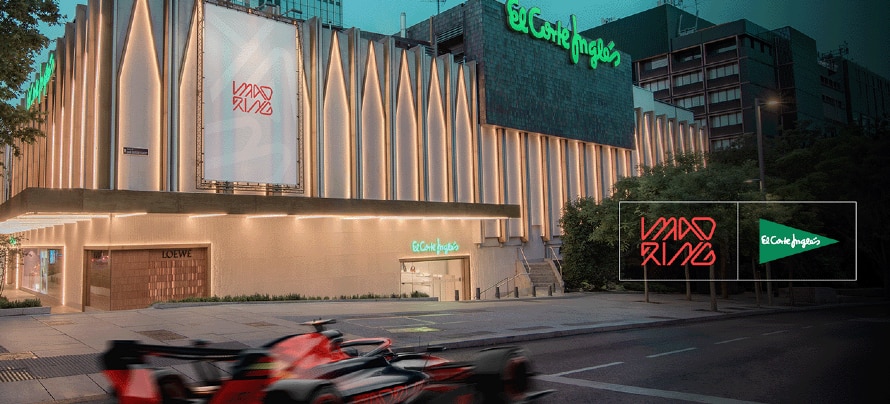 El Corte Inglés se convierte en patrocinador local del GP de Fórmula 1 de MADRING
