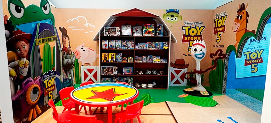 El Corte Inglés celebra el estreno de Toy Story 5 de Disney y Pixar con una pop-up en El Bercial