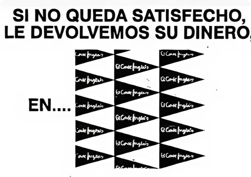 Si no queda satisfecho le devolvemos su dinero