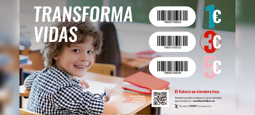 El Corte Inglés y Save the Children impulsan “Transforma vidas” en apoyo a la infancia