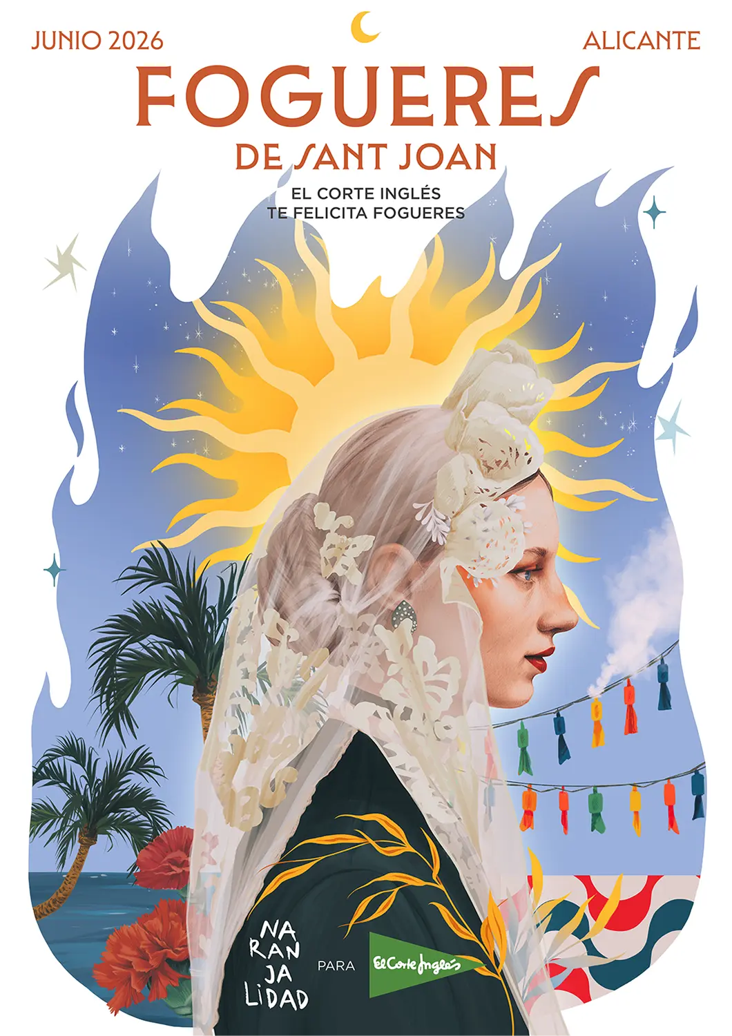 Ilustración Fogueres 2026