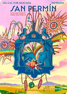 Ilustración San Fermín 2026