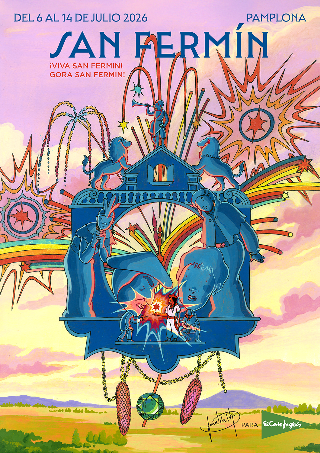 Ilustración San Fermín 26