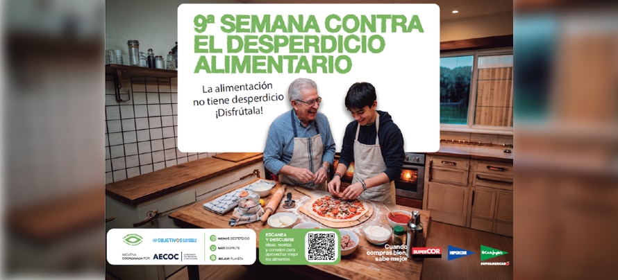 El Corte Inglés se suma a la 9ª Semana contra el Desperdicio Alimentario
