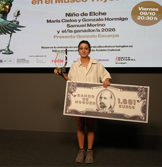 Jara López Viñas, “La Jara” gana la VIII edición del Premio Nacional de Poesía Viva #LdeLírica