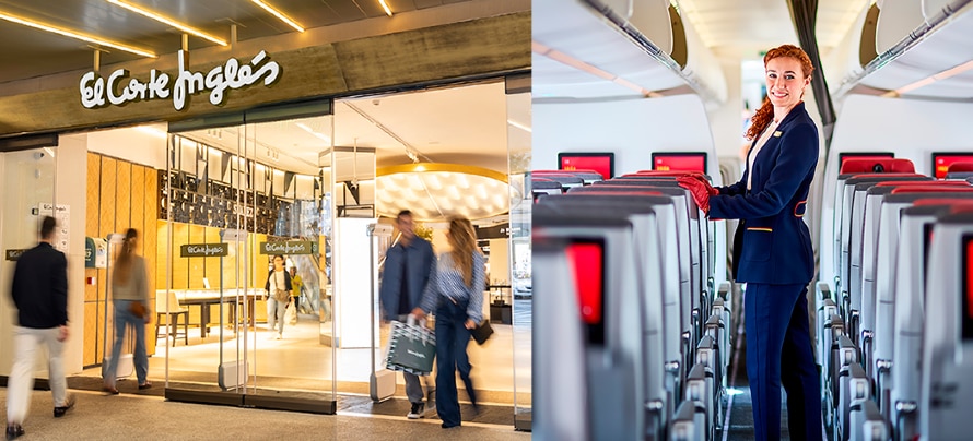 El Corte Inglés sella un acuerdo con Iberia para redimir Avios en sus tiendas físicas y online