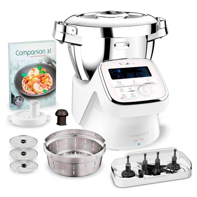 Robot de cocina Moulinex i-Companion XL HF908 con funciones de activación por voz