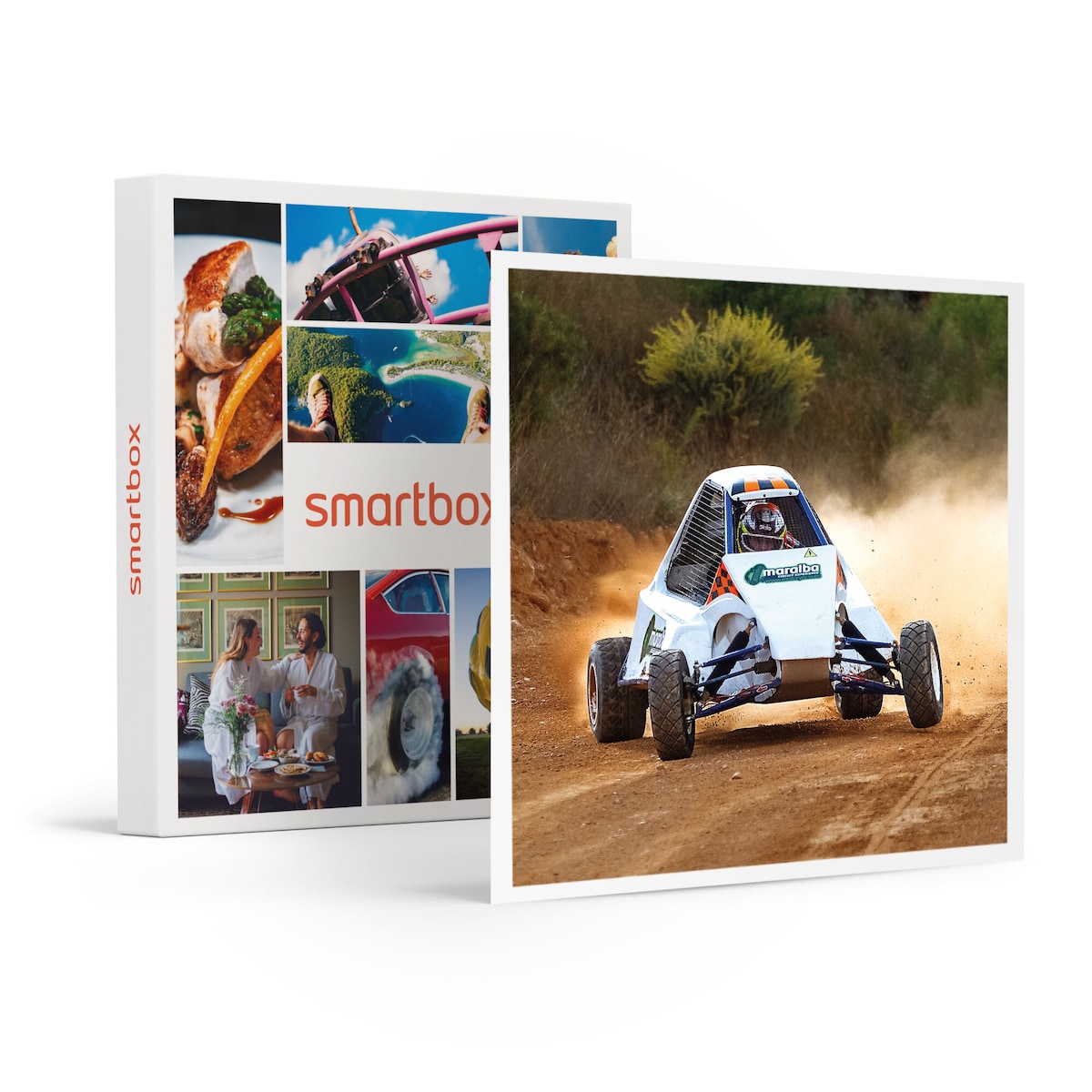 Smartbox 6 vueltas en circuito conduciendo un kart Krass Cross Honda CBR 600 1