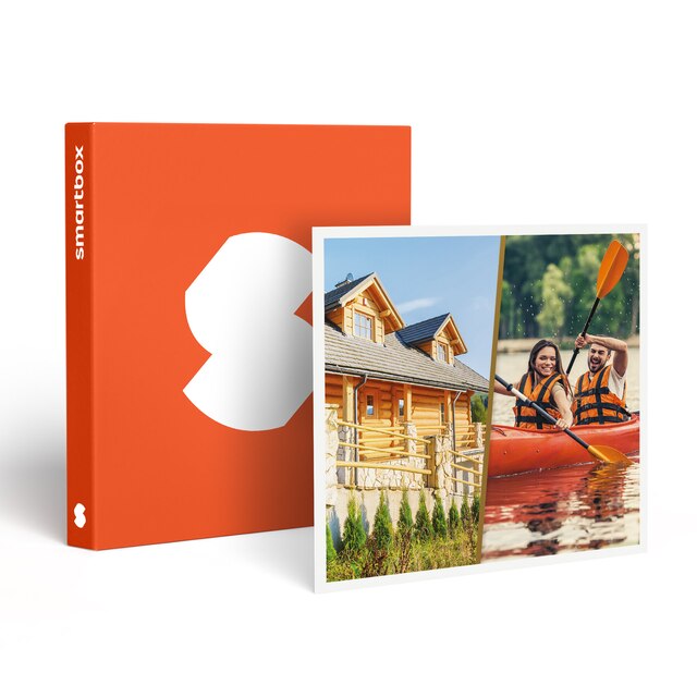 Smartbox Escapada y aventura: 1 noche rural y sesión de kayak de mínimo 1 h para 2 personas