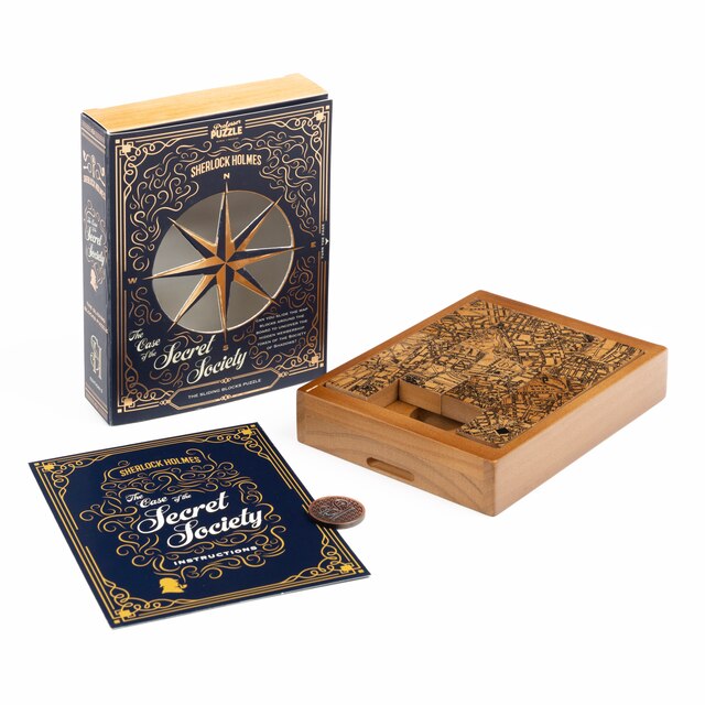 Rompecabezas Sherlock Holmes The Case of the Secret Society Professor Puzzle