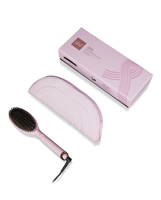 Cepillo eléctrico alisador ghd glide nuestra pink 2025