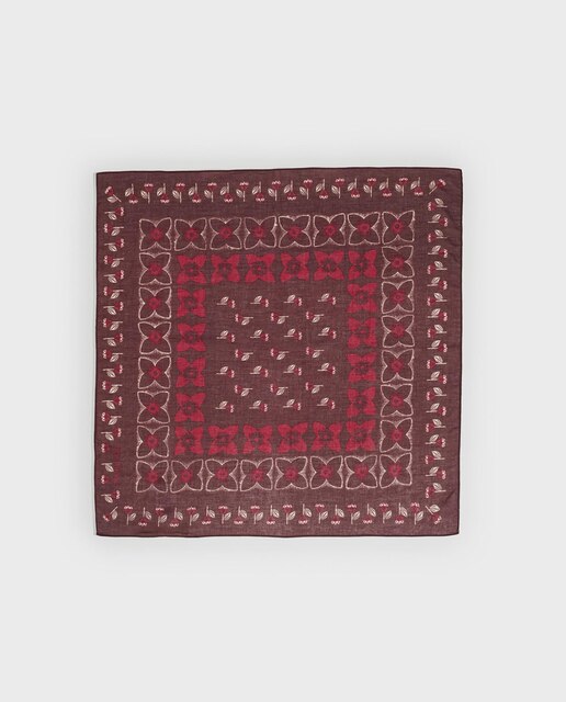 Bandana de mujer de algodón estampado