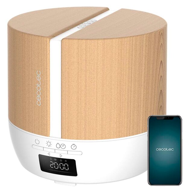 Difusor de aromas Cecotec PureAroma 550 Connected White Woody