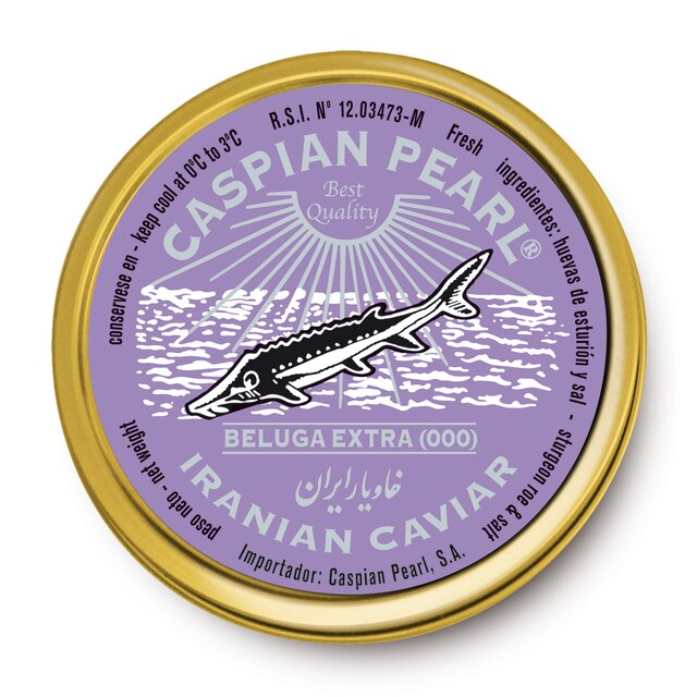 Caviar Iraní Beluga Extra-000 Caspian Pearl
