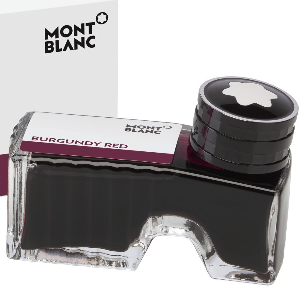 Tintero Montblanc 60 ml rojo burgundy Burdeos-2
