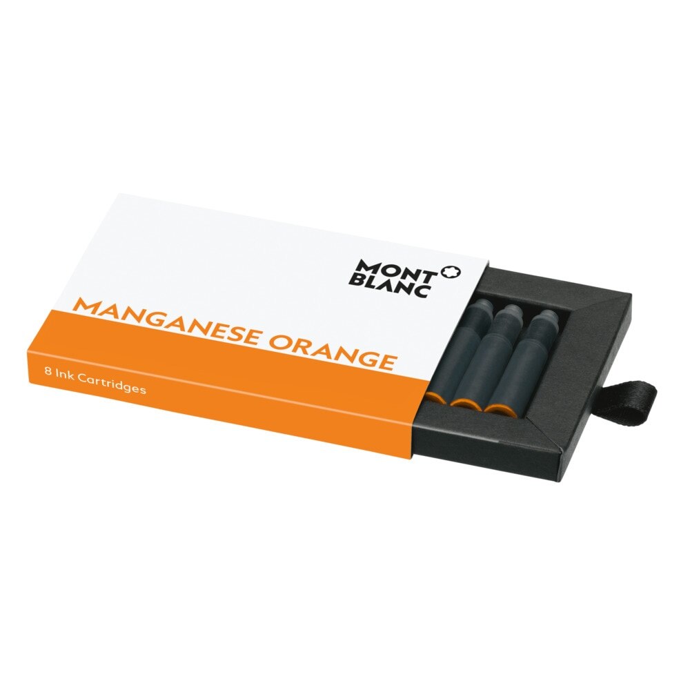 Cartuchos 8 unidades Montblanc manganese orange Naranja-2