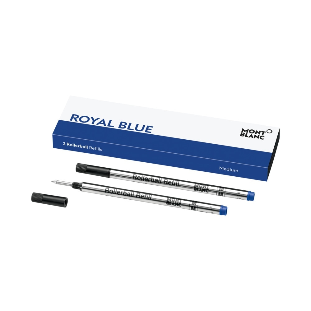 Recambio roller Montblanc (2uds.) royal blue para rollerball mediano.