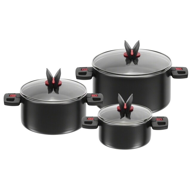 Imagen 0 de Set 3 ollas Clic & Cook Ballarini