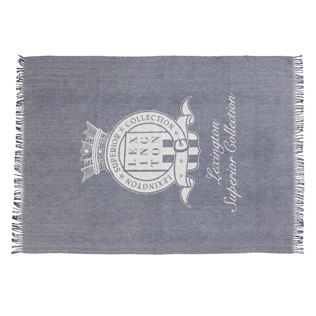 Imagen 0 de Manta Azul Jacquard SUPERIOR
