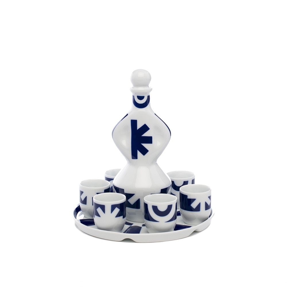 Juego Licor nº 2 6 servicios Sargadelos
