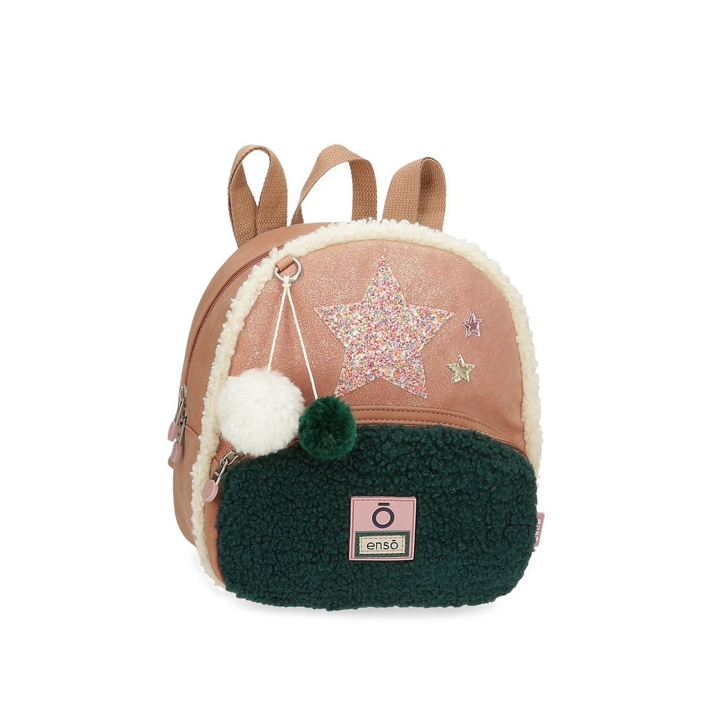 Mochila Paseo 25Cm.Brillo Estrellas ENSO