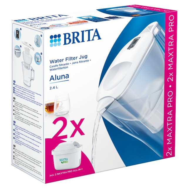 Imagen 0 de Jarra de agua con filtro Aluna + 2 filtros Maxtra Pro Brita