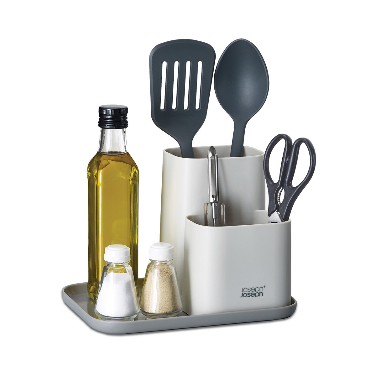 Organizador de encimera Duo Joseph Joseph Gris-6
