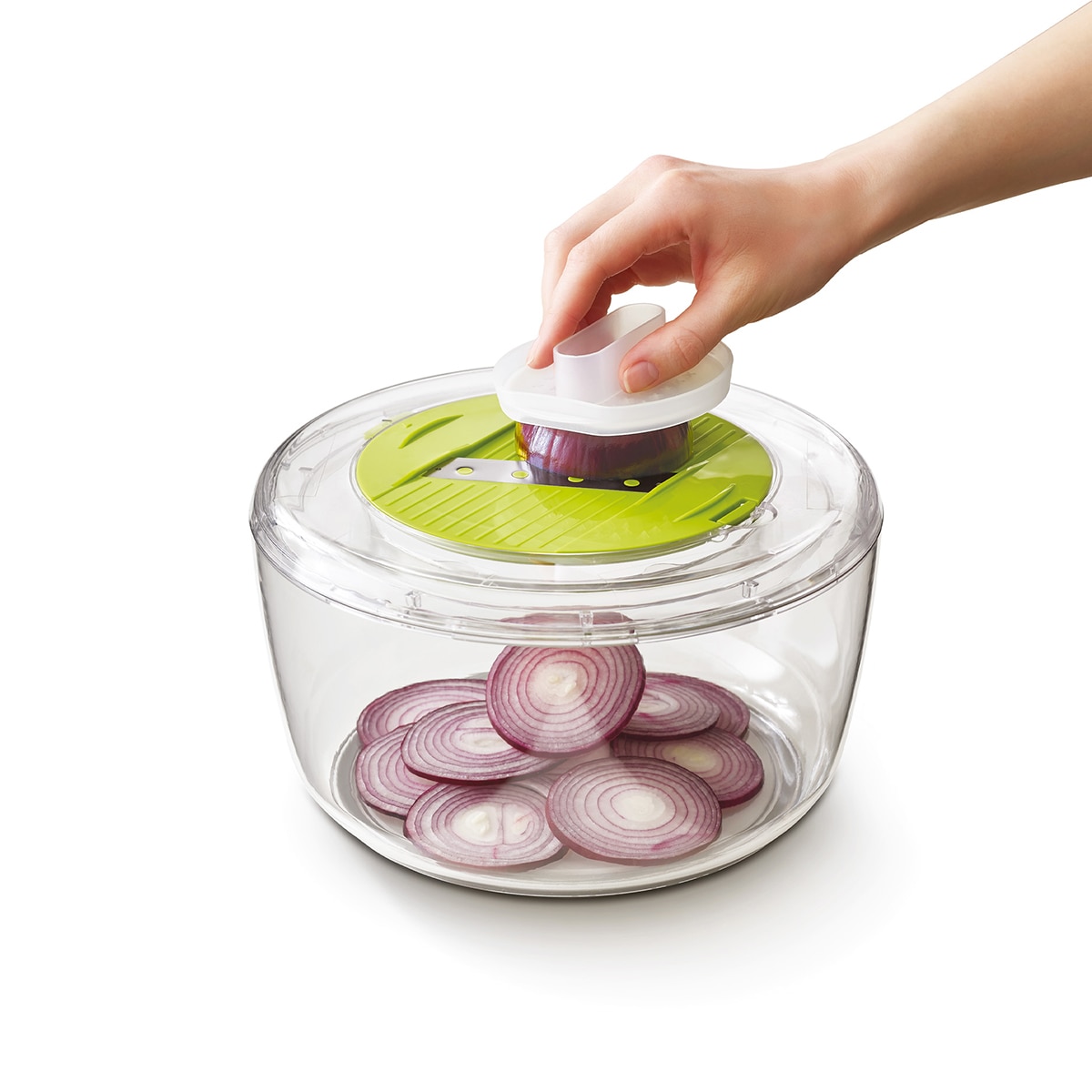 Centrifugadadora para ensaladas Duo Joseph Joseph Multicolor-5
