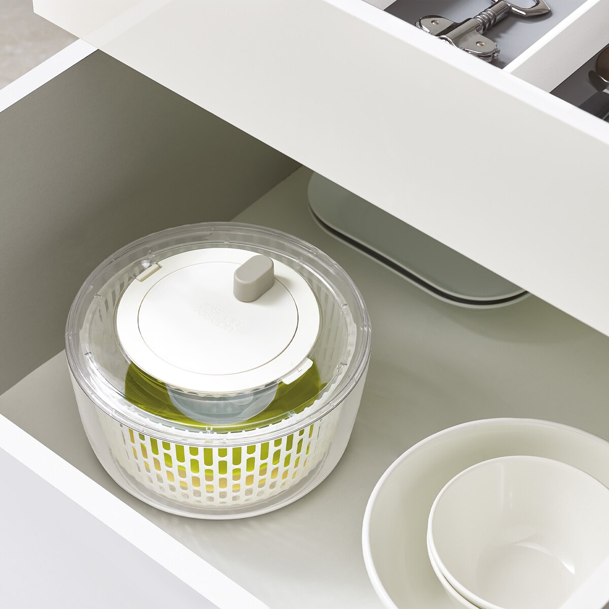 Centrifugadadora para ensaladas Duo Joseph Joseph Multicolor-10
