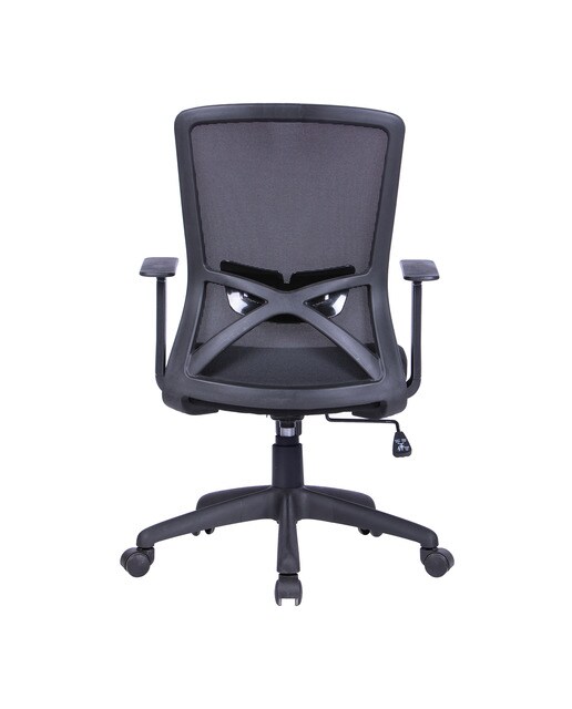 Silla de escritorio Genova Basics El Corte Inglés Negro-4