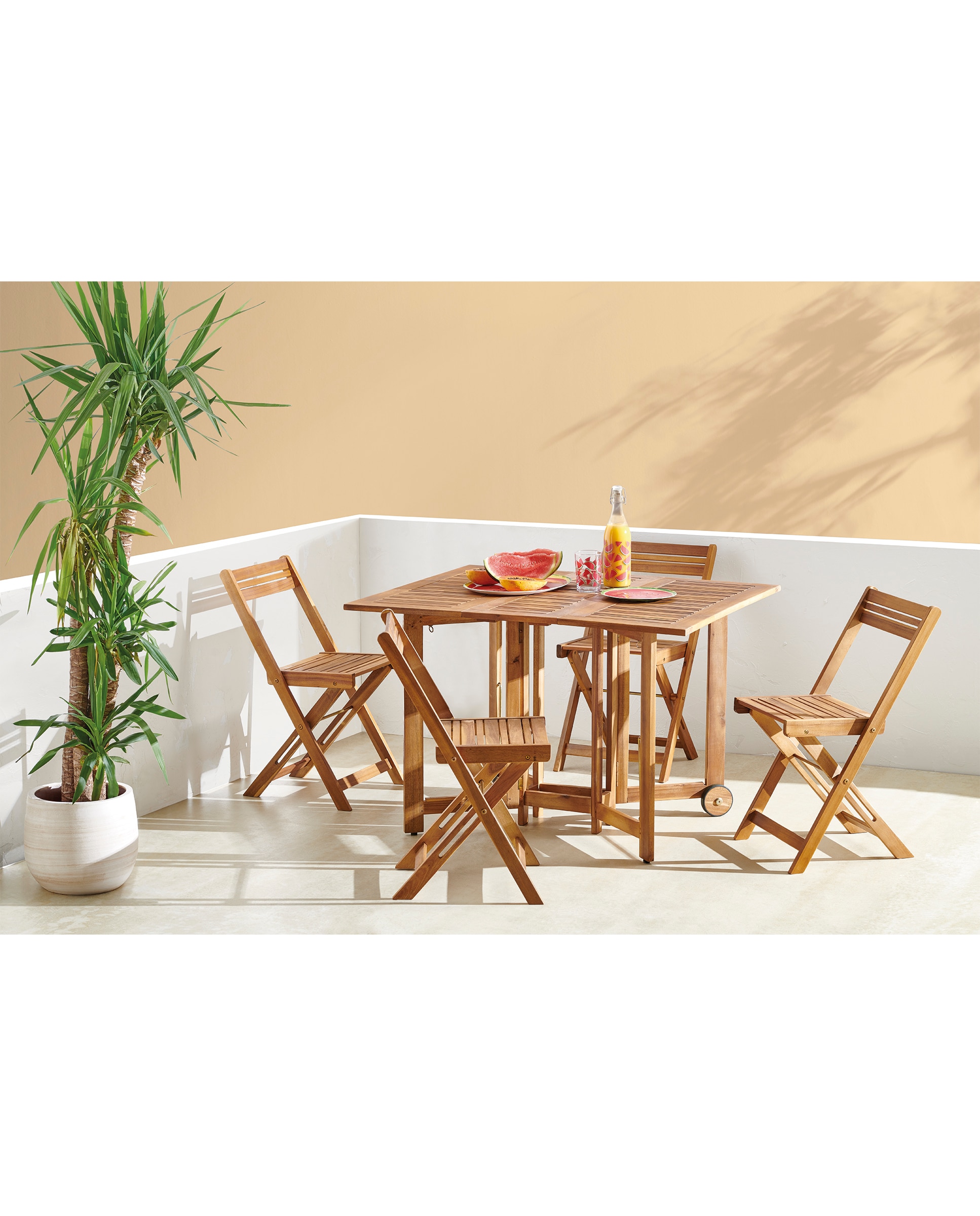 Imagen 0 de Conjunto de balcón plegable Pompeya Basics El Corte Inglés