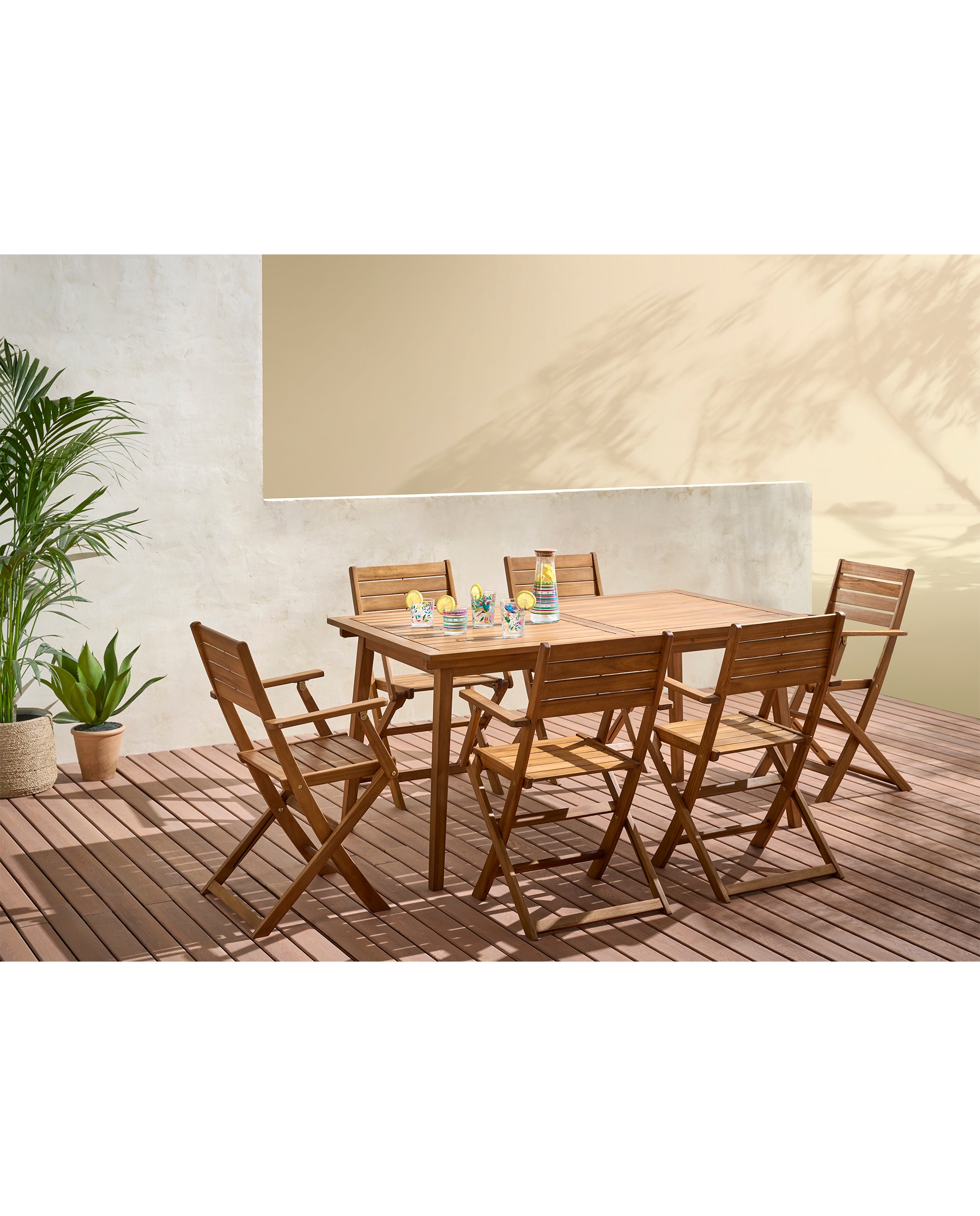 Imagen 0 de Conjunto de comedor de jardín Scot Basics El Corte Inglés