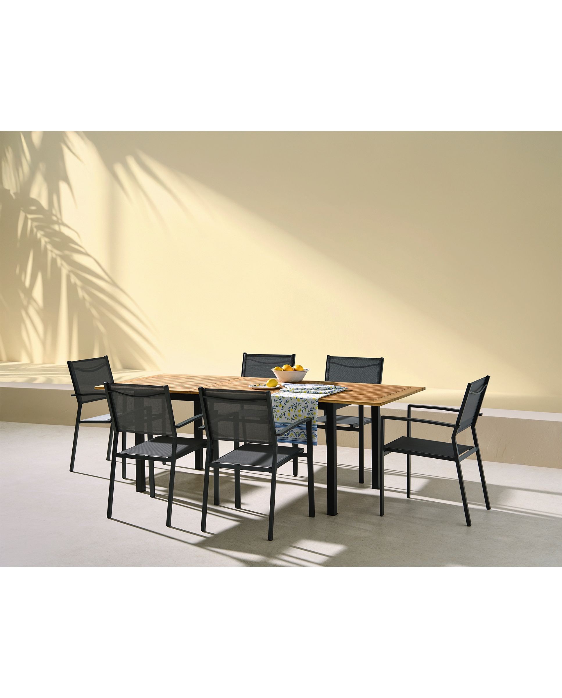 Imagen 0 de Conjunto de comedor de jardín mesa Cambria y sillón Europa Basics El Corte Inglés