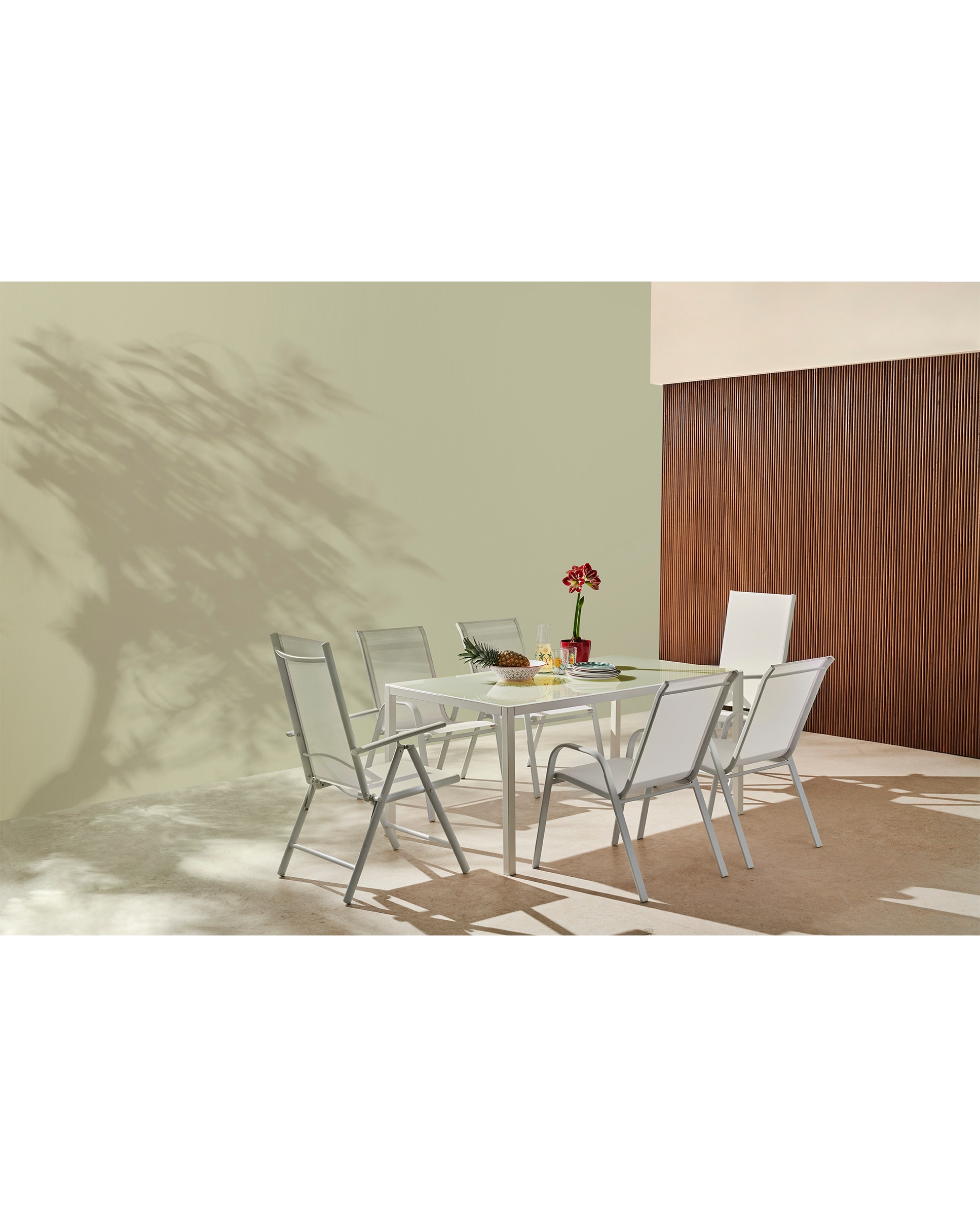 Imagen 0 de Colección de comedor de jardín mesa New Dublín y sillones Agadir Basics El Corte inglés